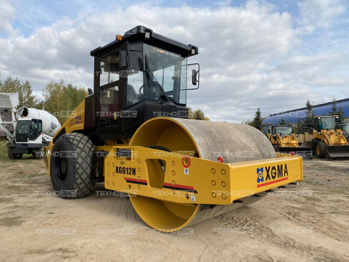 грунтовый каток xgma xg612h