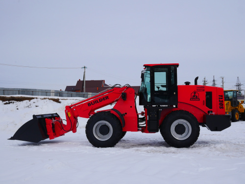 телескопический погрузчик builder tl30s