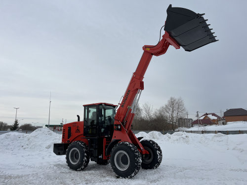 телескопический погрузчик builder tl30s