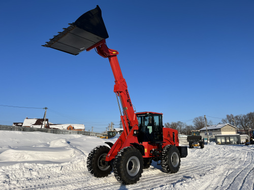 телескопический погрузчик builder tl40s