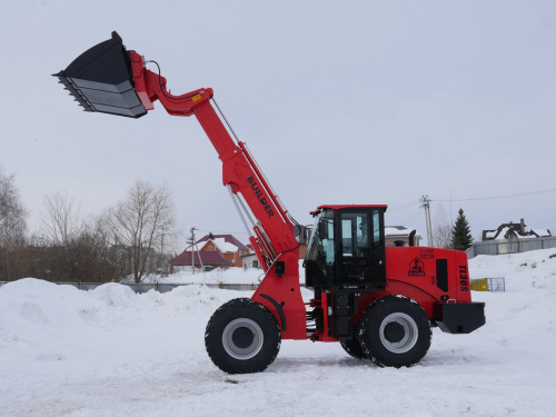 телескопический погрузчик builder tl30s